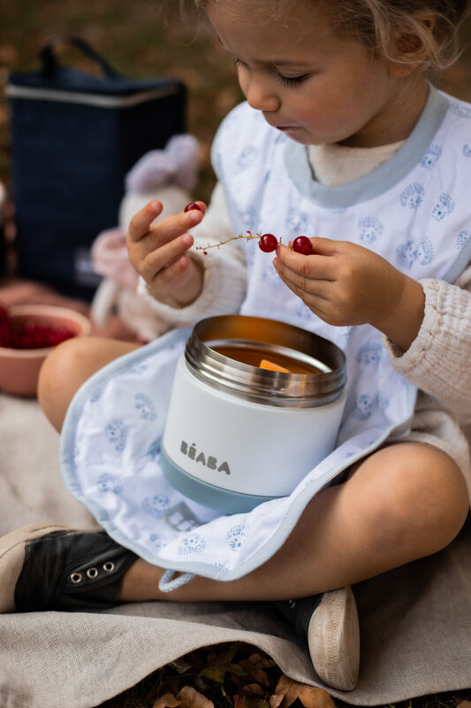 PORTA PAPPA BAMBINI - termico, acciaio inossidabile