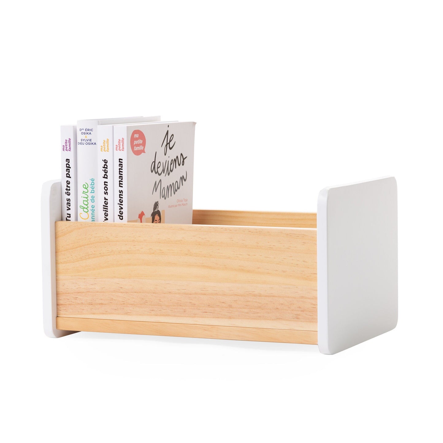 Sgabello e contenitore 2 in 1 - legno, ecosostenibile