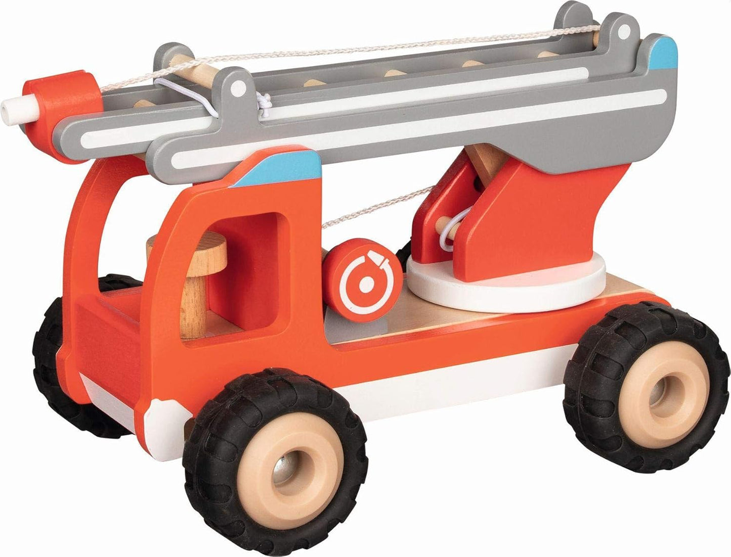 CAMION DEI POMPIERI BAMBINI - Goki, in legno, ecosostenibile