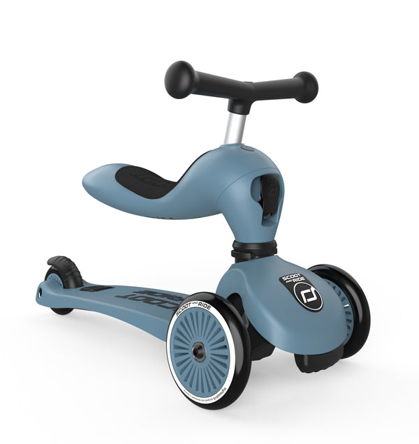 MONOPATTINO EVOLUTIVO E TRICICLO - 2 in 1 Highwaykick 1, Scoot and Ride