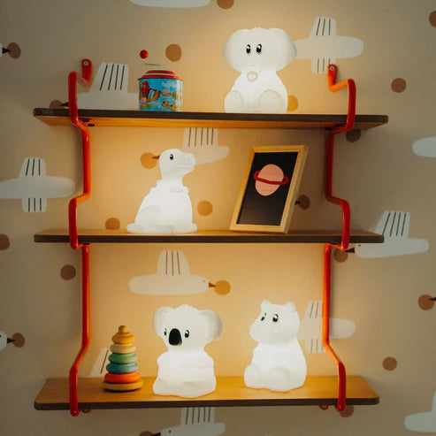 LUCE NOTTURNA BAMBINI - Koala - dimmerabile, a colori, in silicone