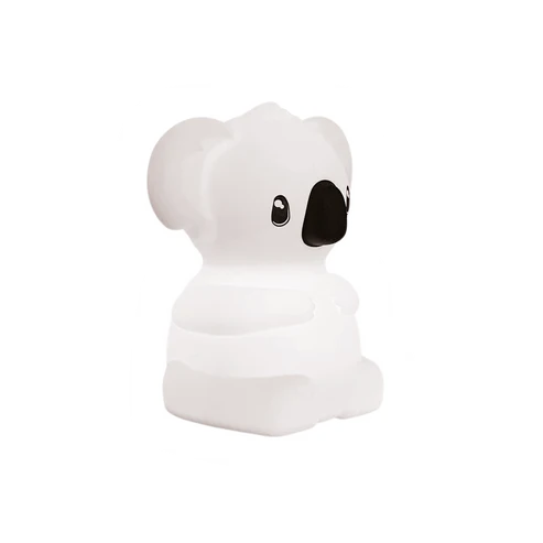LUCE NOTTURNA BAMBINI - Koala - dimmerabile, a colori, in silicone