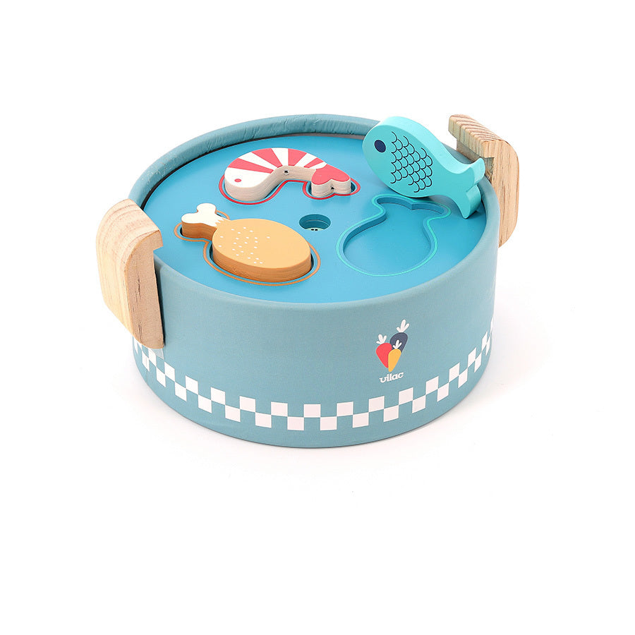 MINI PENTOLA BAMBINI - multi attività, in legno, ecosostenibile