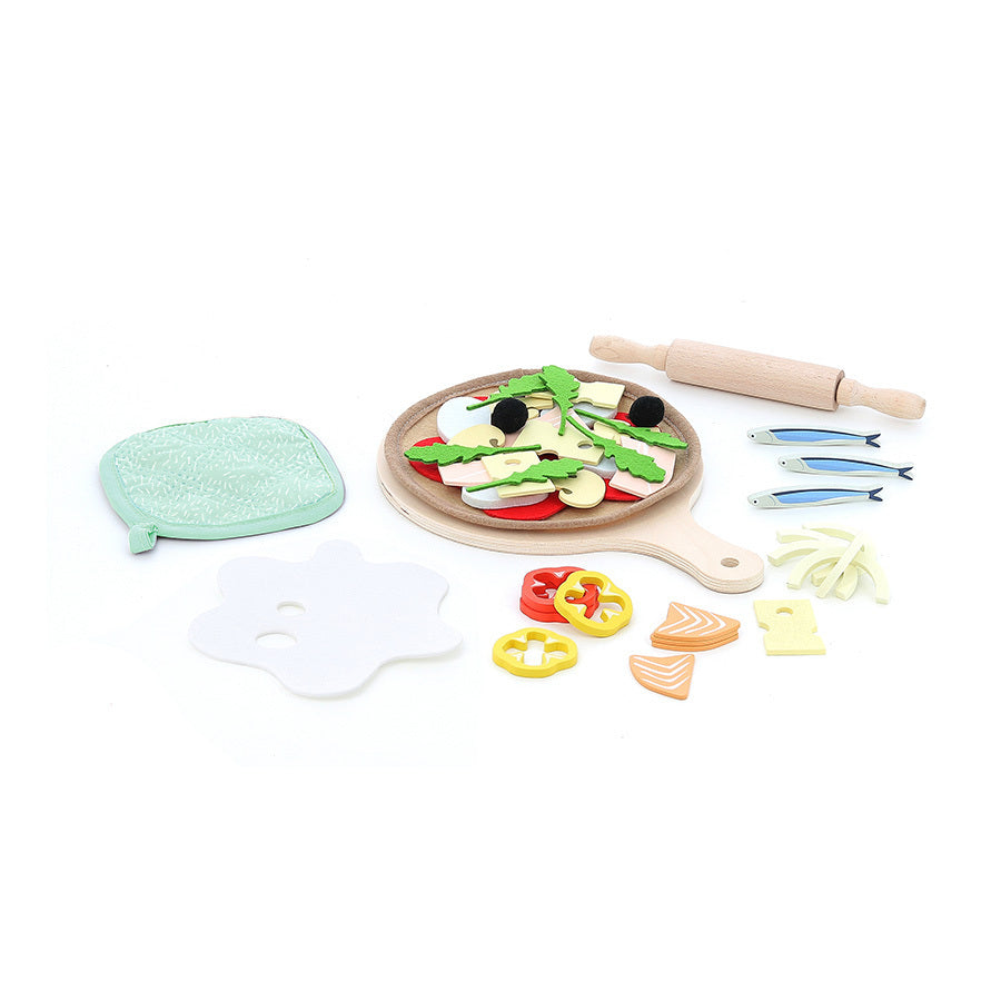 PIZZA DELLA MAMMA BAMBINI - Vilac, in legno e tessuto, ecosostenibile