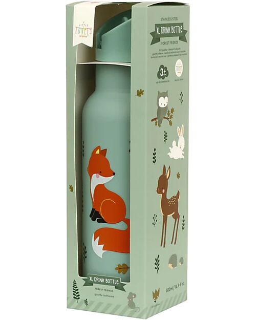 BORRACCIA TERMICA 350ml - Little Lovely Company - Amici della foresta