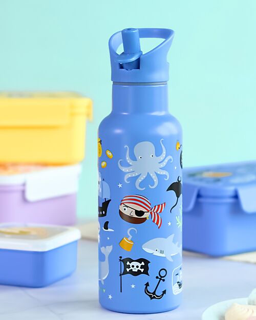 BORRACCIA TERMICA 350ml - Little Lovely Company - Pirati