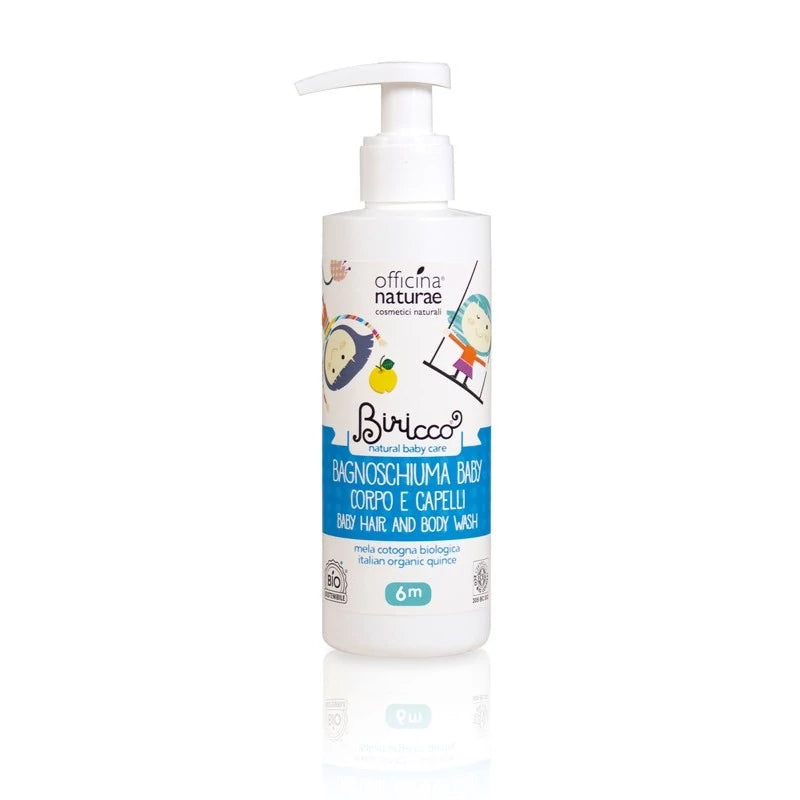 BAGNOSCHIUMA BABY CORPO E CAPELLI - Biricco, prodotti naturali