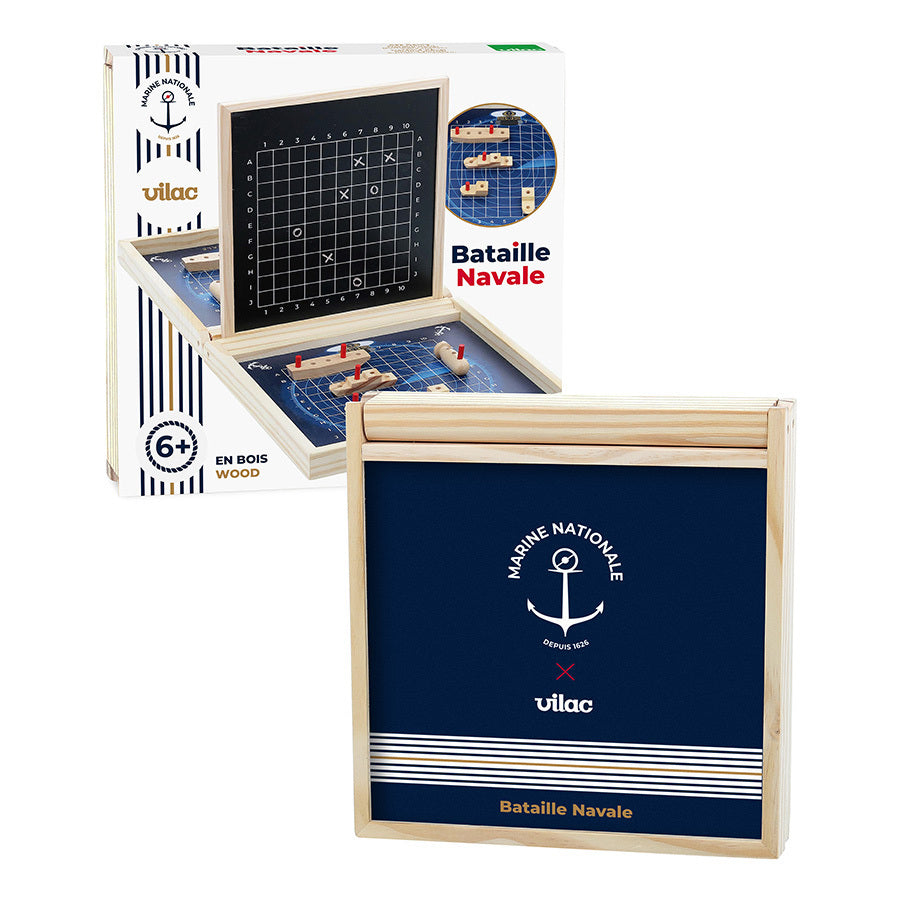 BATTAGLIA NAVALE PER BAMBINI - in legno, ecosostenibile