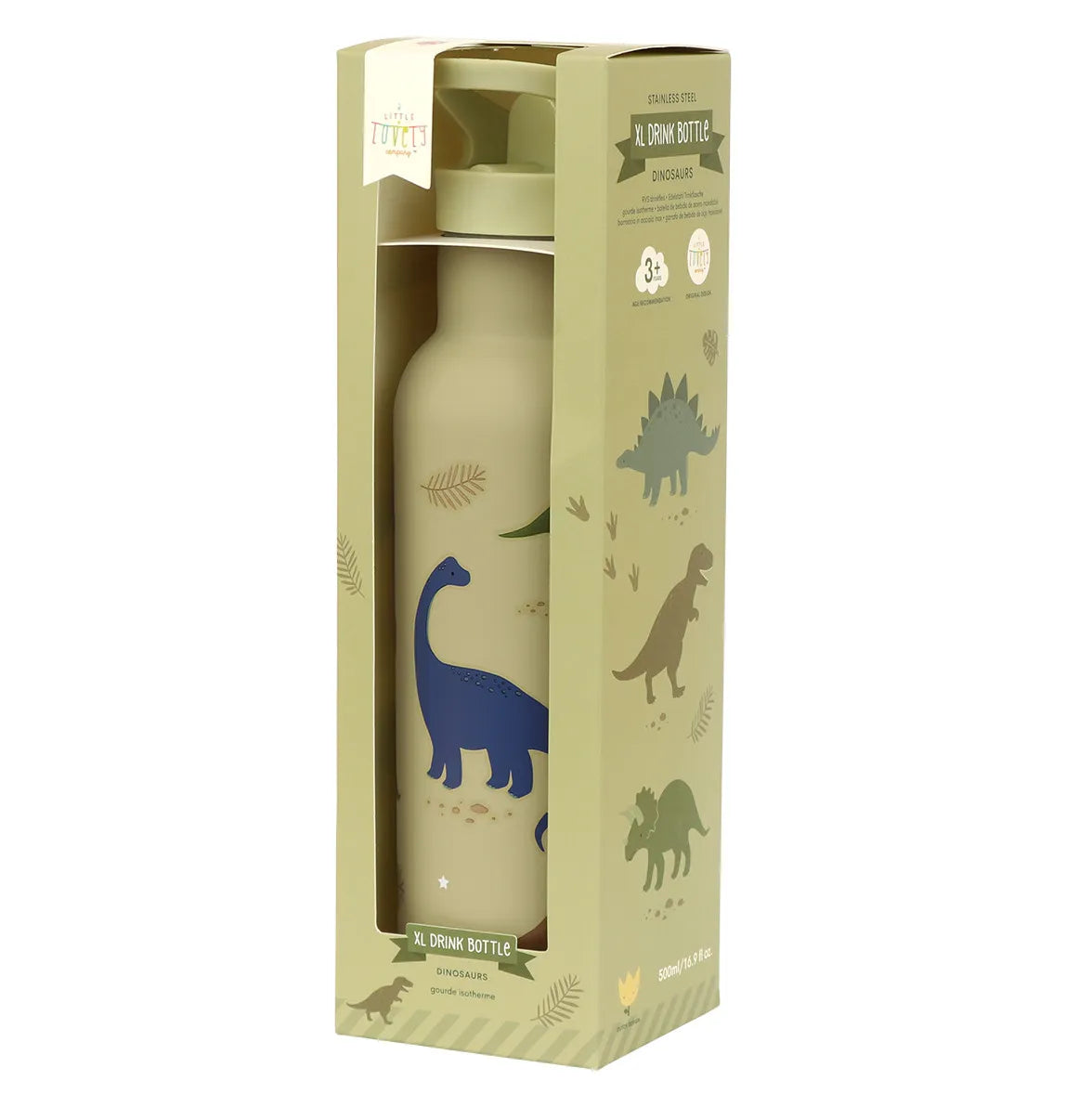 BORRACCIA TERMICA 350ml - Little Lovely Company - Dinosauri