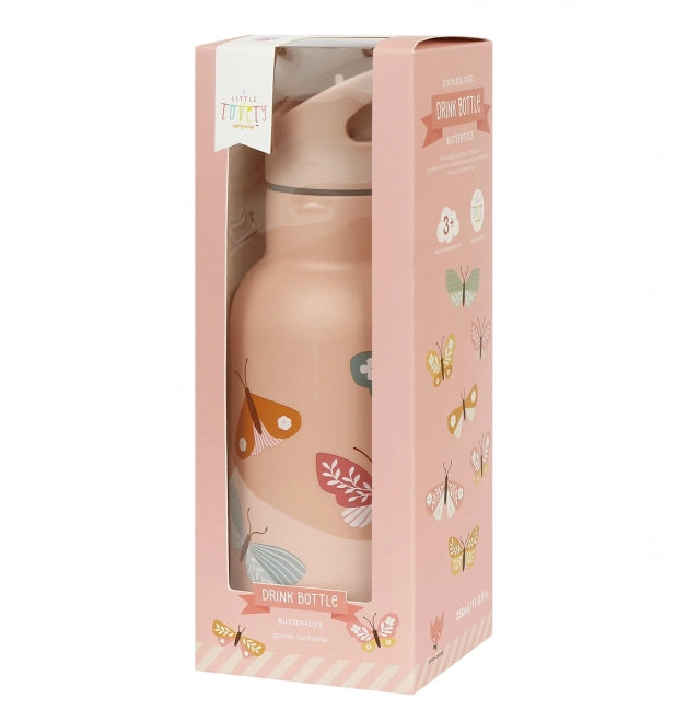 BORRACCIA TERMICA 350ml - Little Lovely Company - Farfalle