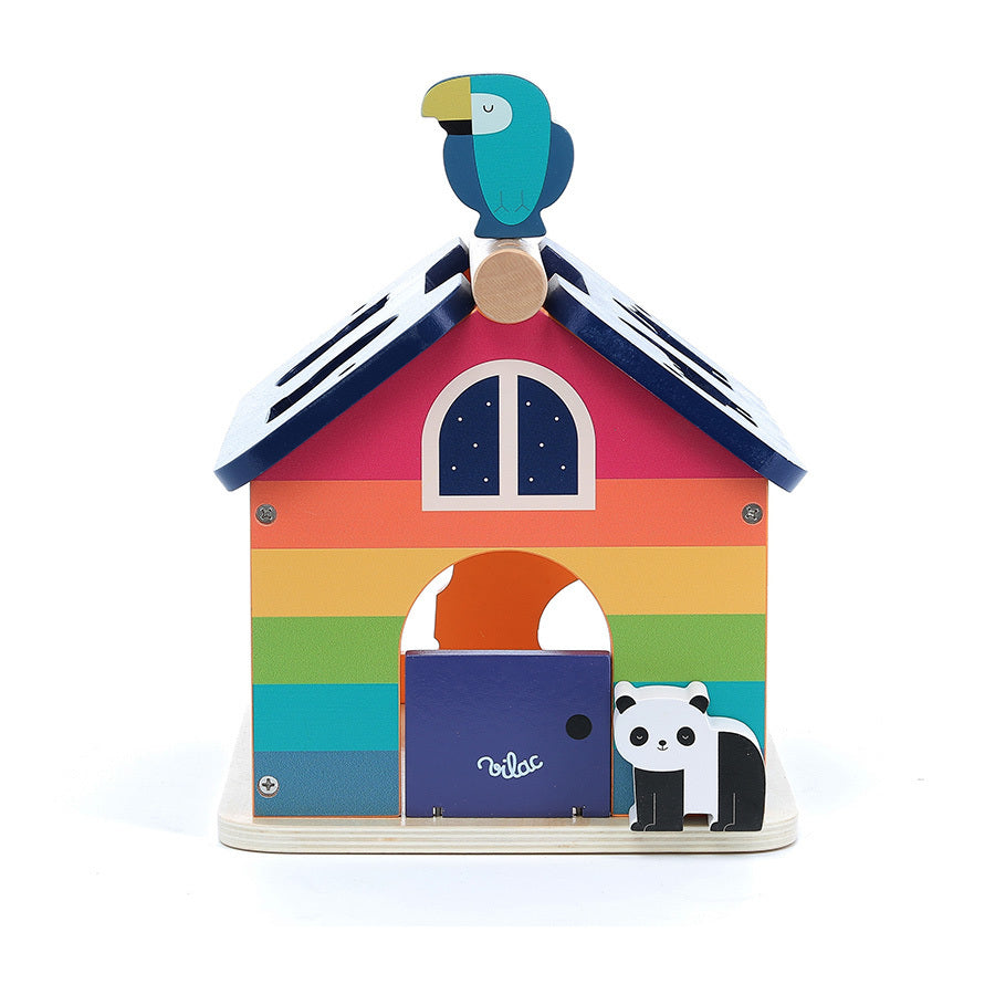 CASA DEGLI ANIMALI PER BAMBINI - in legno, ecosostenibile