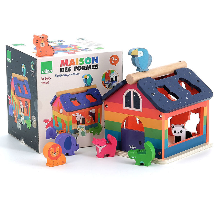CASA DEGLI ANIMALI PER BAMBINI - in legno, ecosostenibile