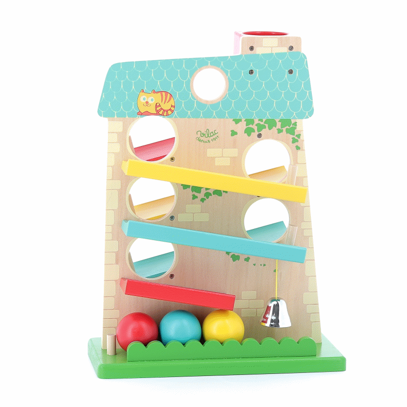 CASA DELLE PALLINE PER BAMBINI - multi attività, in legno, ecosostenibile