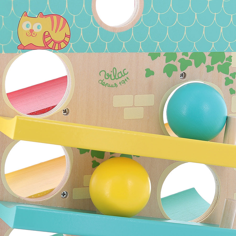 CASA DELLE PALLINE PER BAMBINI - multi attività, in legno, ecosostenibile