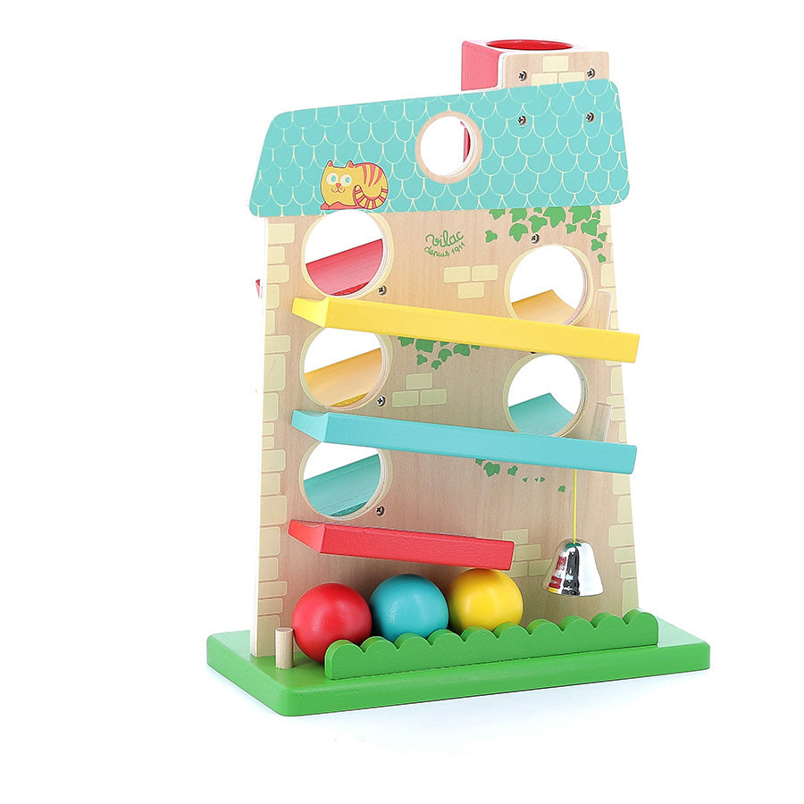 CASA DELLE PALLINE PER BAMBINI - multi attività, in legno, ecosostenibile