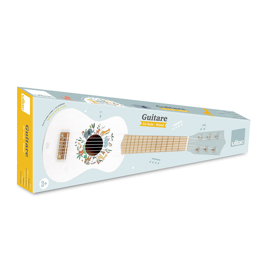 CHITARRA PER BAMBINI - Gli animali del mondo - Sarah Betz, in legno, ecosostenibile
