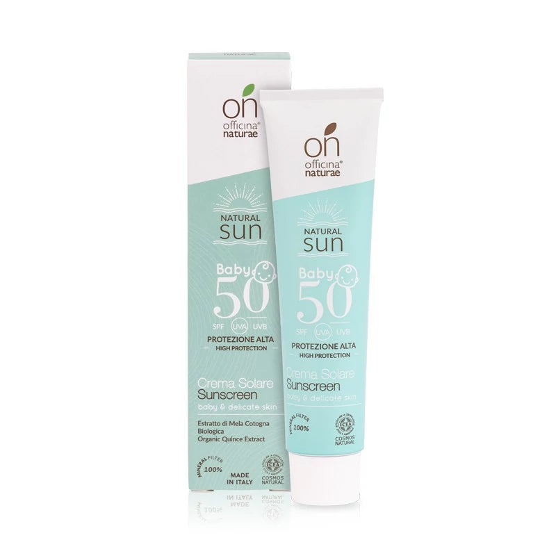 CREMA SOLARE Baby SPF 50, Officina Naturae, prodotti naturali