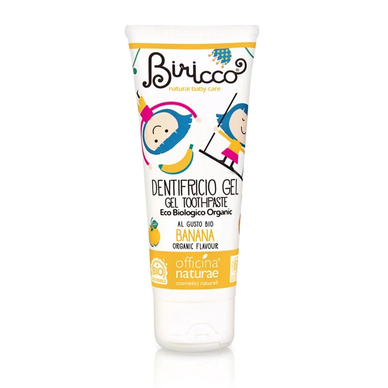 DENTIFRICIO GEL BIMBI - Banana Officina Naturae, prodotti naturali