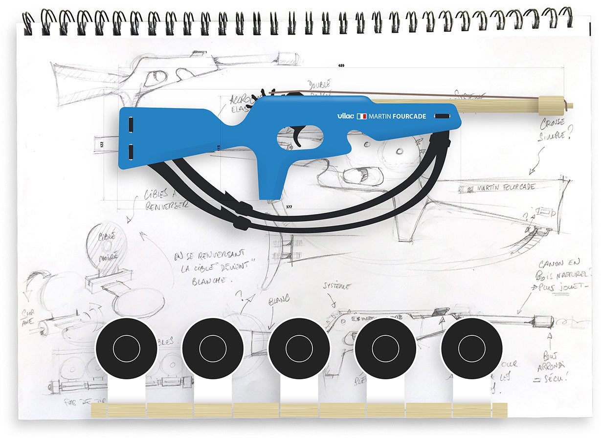FUCILE GIOCATTOLO PER BAMBINI - in legno, ecosostenibile