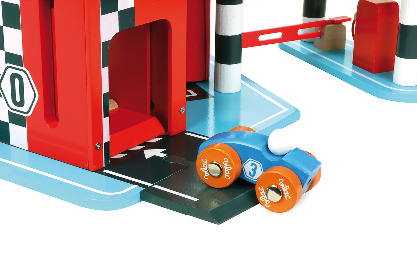 GARAGE GIOCATTOLO PER BAMBINI - Vilacity, in legno, ecosostenibile
