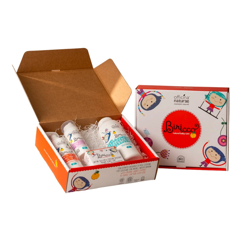 CONFEZIONE REGALO CURA DEI NEONATI - Prodotti naturali, Biricco 0+