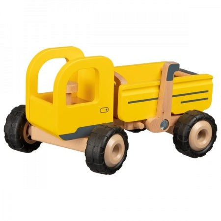AUTOCARRO CON CASSONE BAMBINI - Goki, in legno, ecosostenibile