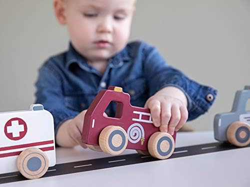 VEIOCOLI DI EMERGENZA GIOCO PER BAMBINI - in legno, ecosotenibile