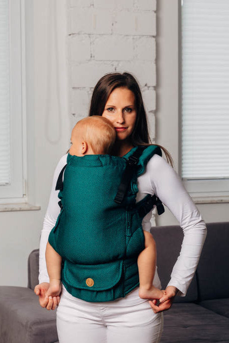MARSUPIO ERGONOMICO REGOLABILE Portabebé LennyUpgrade Emerald Carrier