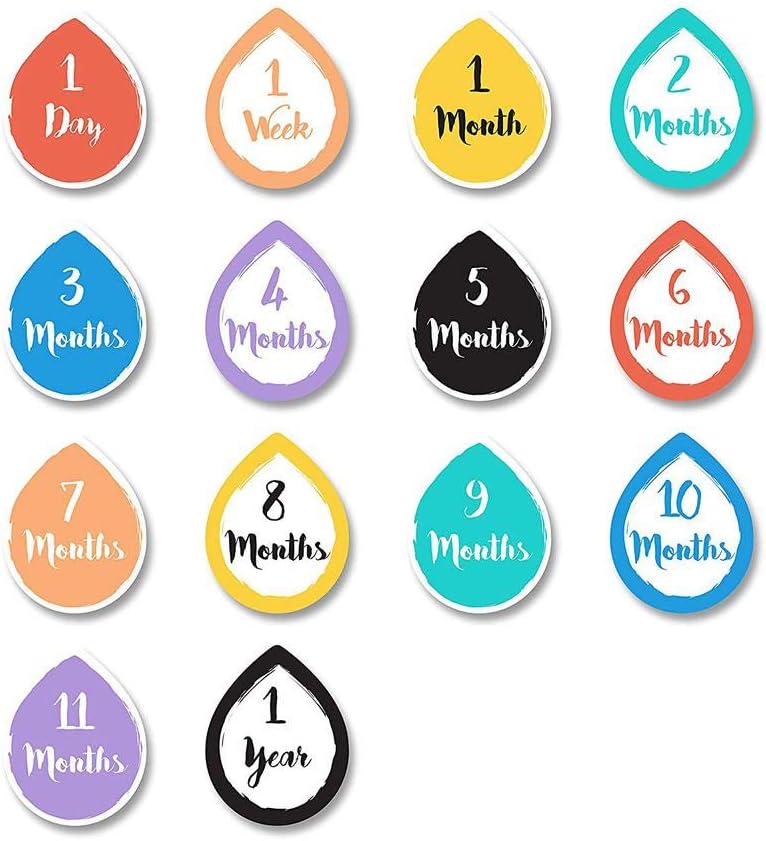 KIT PRIMO ANNO NEONATI - mussola in Cotone + 14 Cards