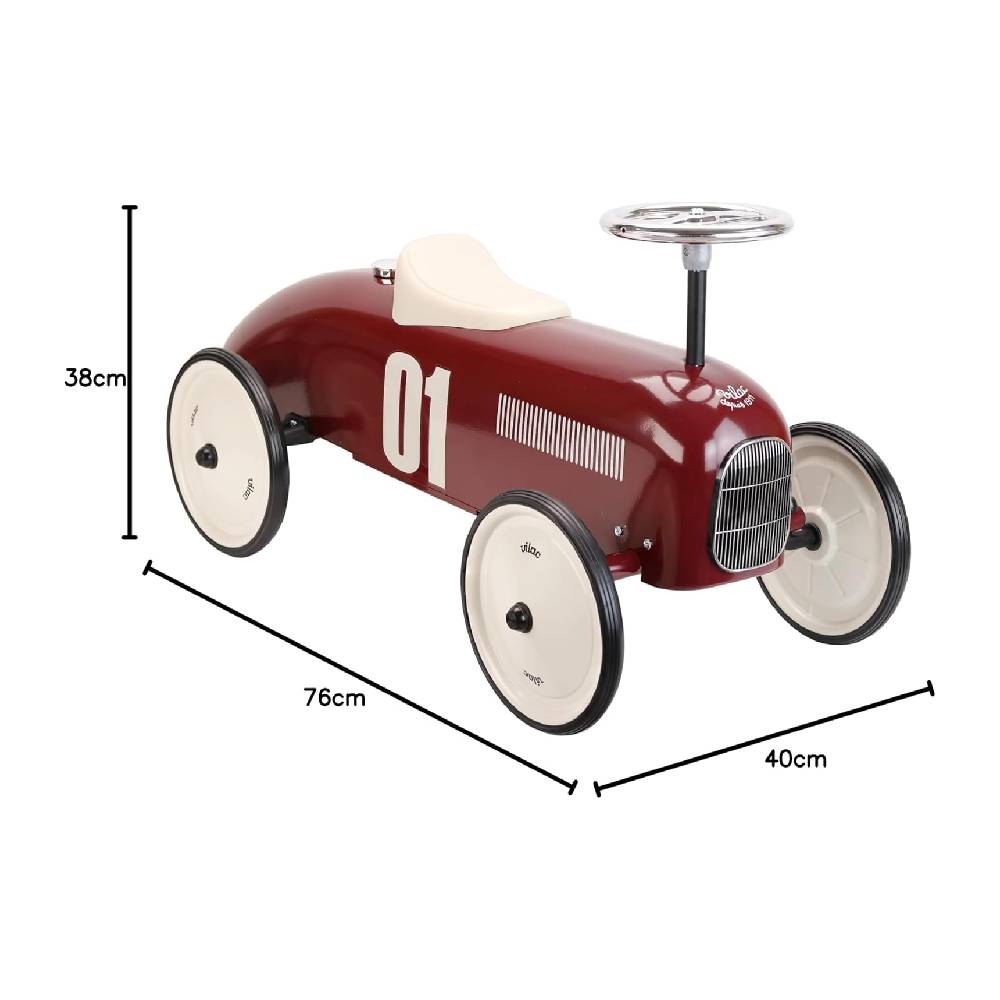 Kids Push Car, Vintage Style