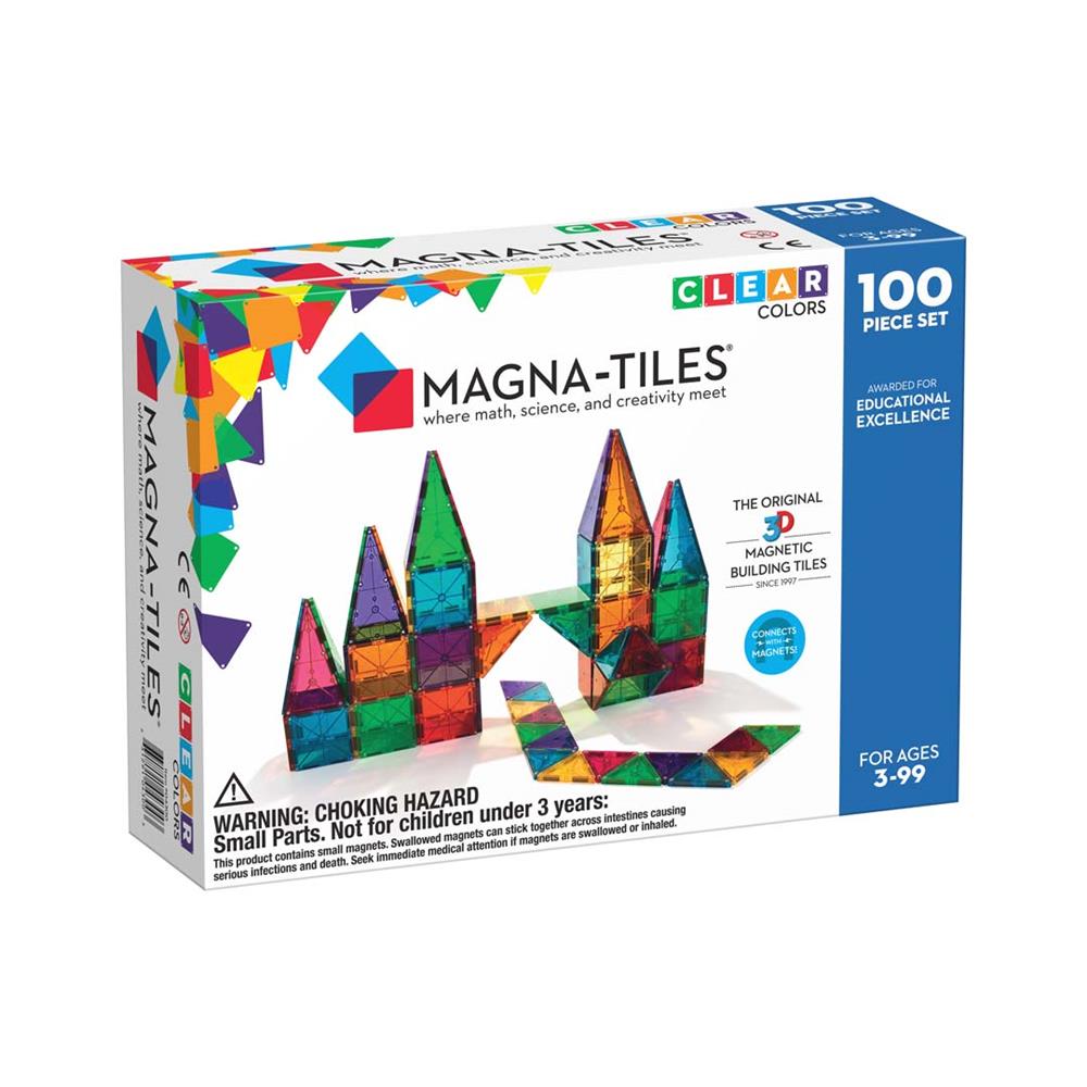 COSTRUZIONI MAGNETICHE PER BAMBINI - 100 Elementi, stimola la creatività
