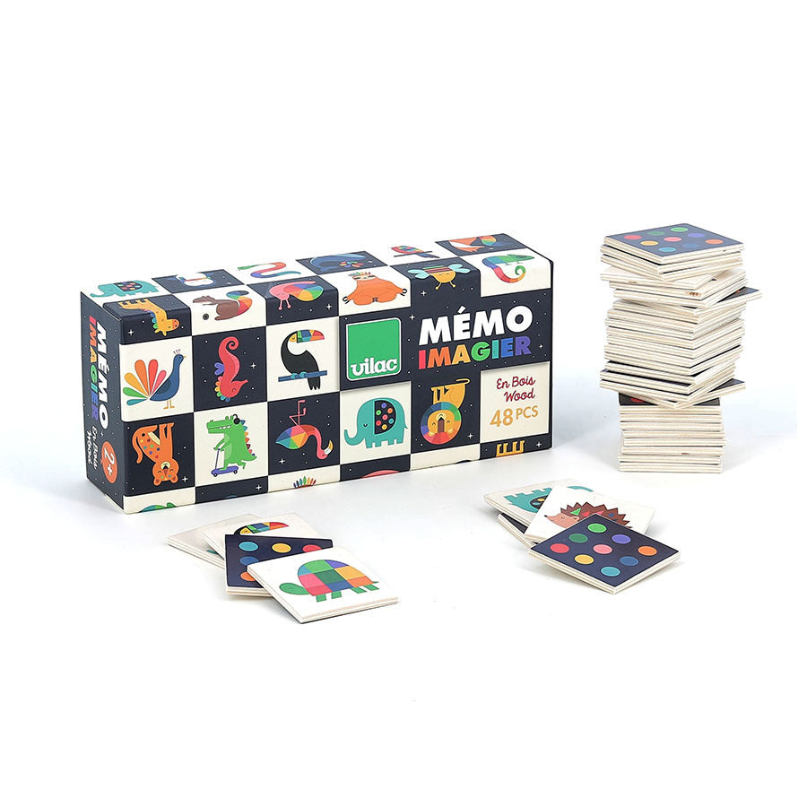 ANIMALS MEMORY GAME BAMBINI - in legno, ecosostenibile