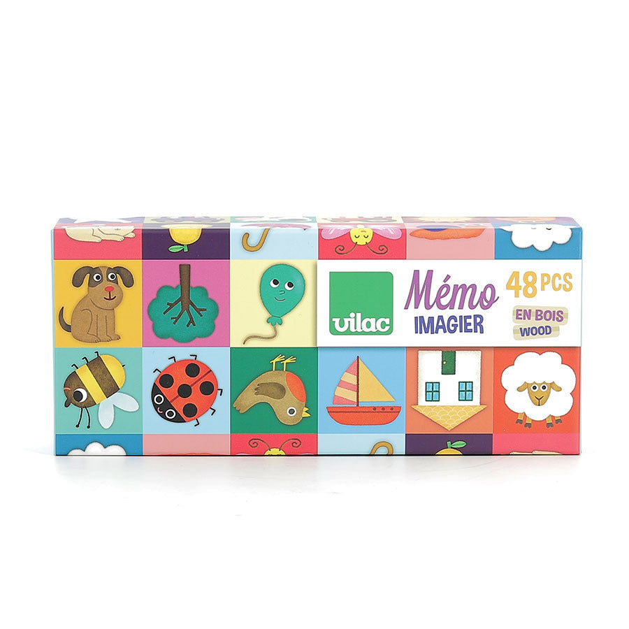 MEMORY GAME BAMBINI - in legno, ecosostenibile