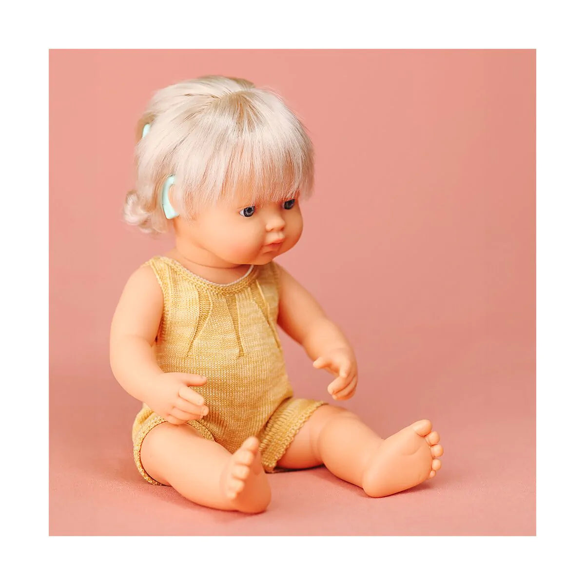 BAMBOLA EMPATIA BAMBINI - impianto uditivo, handmade, Miniland