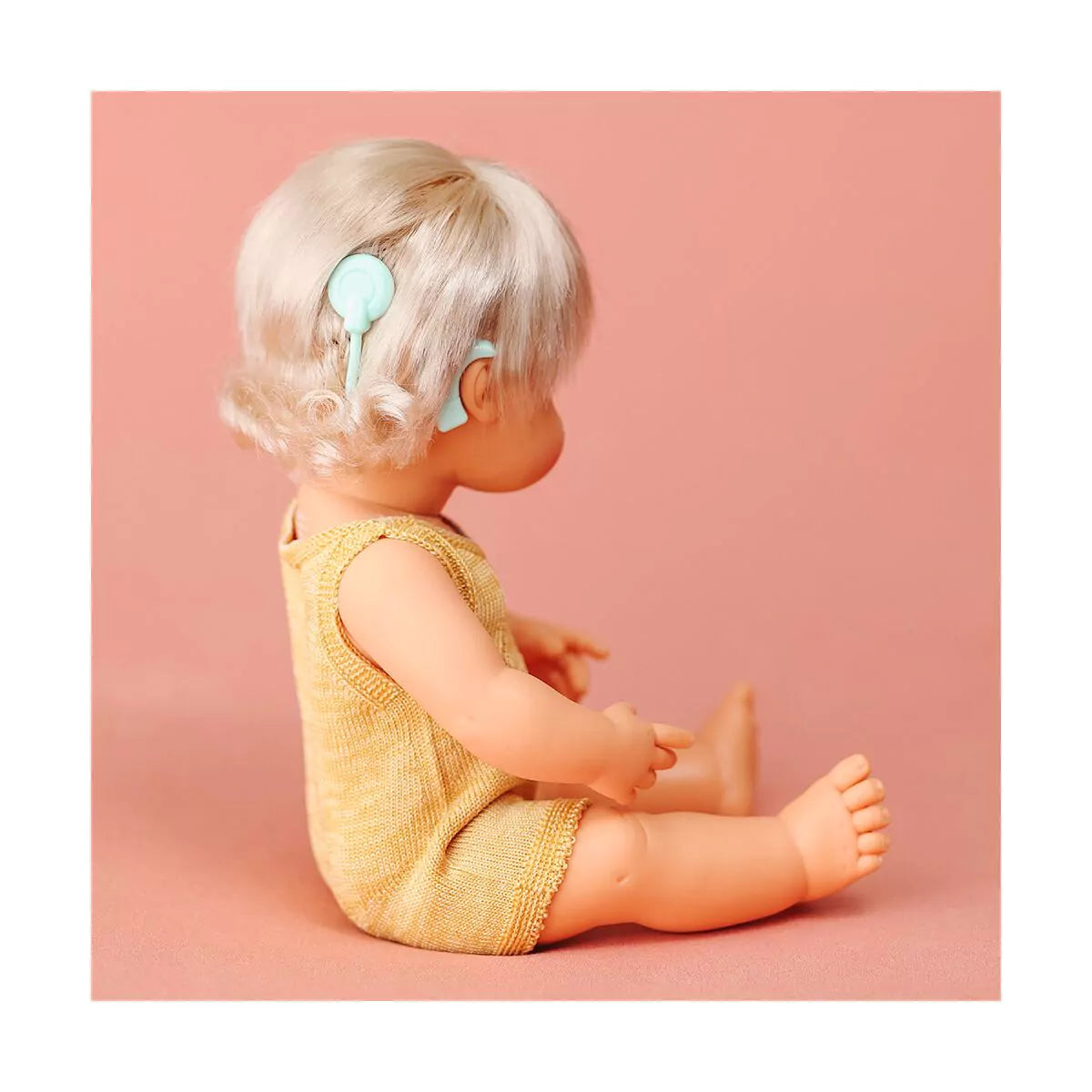 BAMBOLA EMPATIA BAMBINI - impianto uditivo, handmade, Miniland