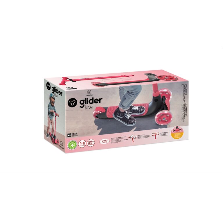 MONOPATTINO BAMBINI - 3 ruote, luci Led