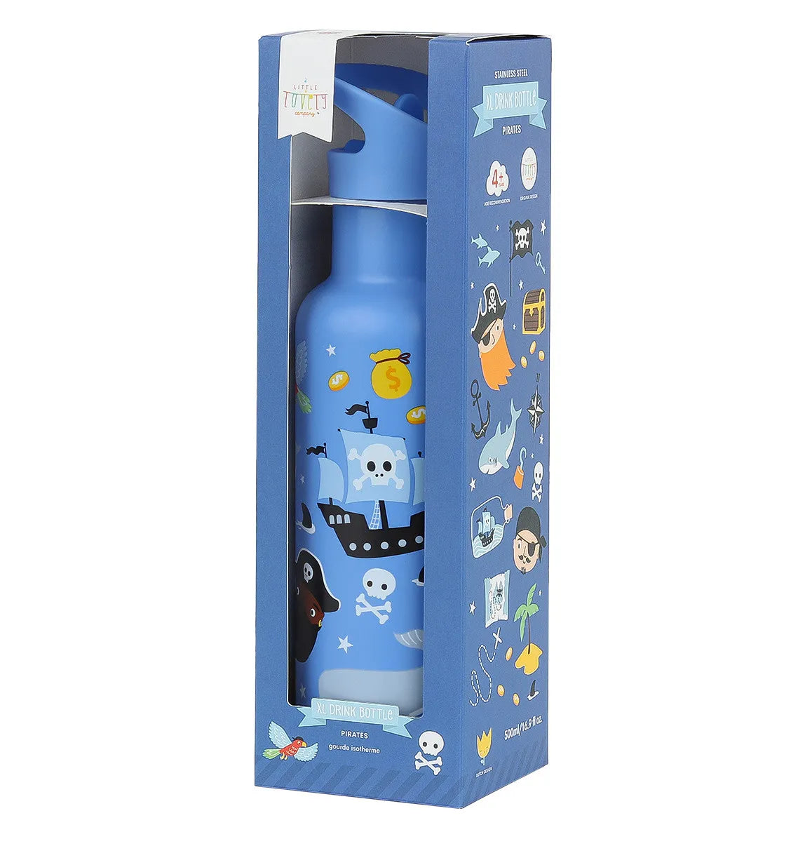 BORRACCIA TERMICA 350ml - Little Lovely Company - Pirati