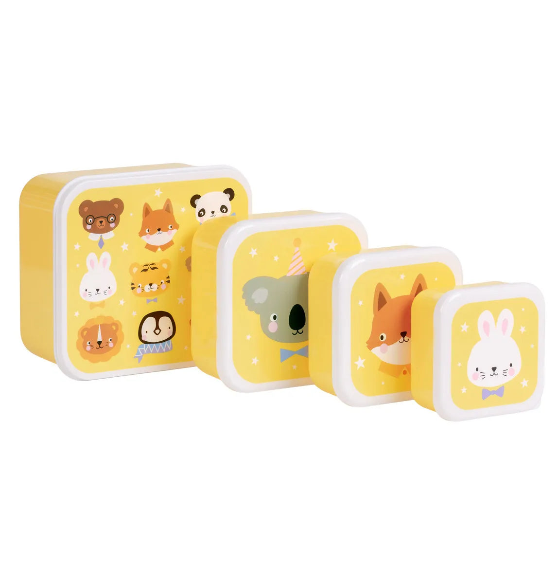 SCATOLA PORTA PRANZO E MERENDA - BIMBI - Animaletti
