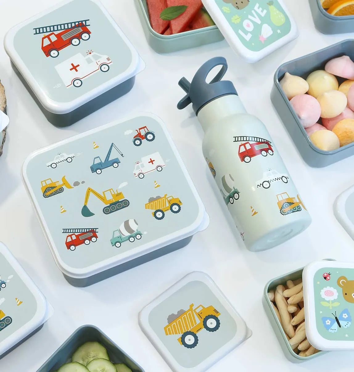 SCATOLA PORTA PRANZO E MERENDA - BIMBI - Autoveicoli