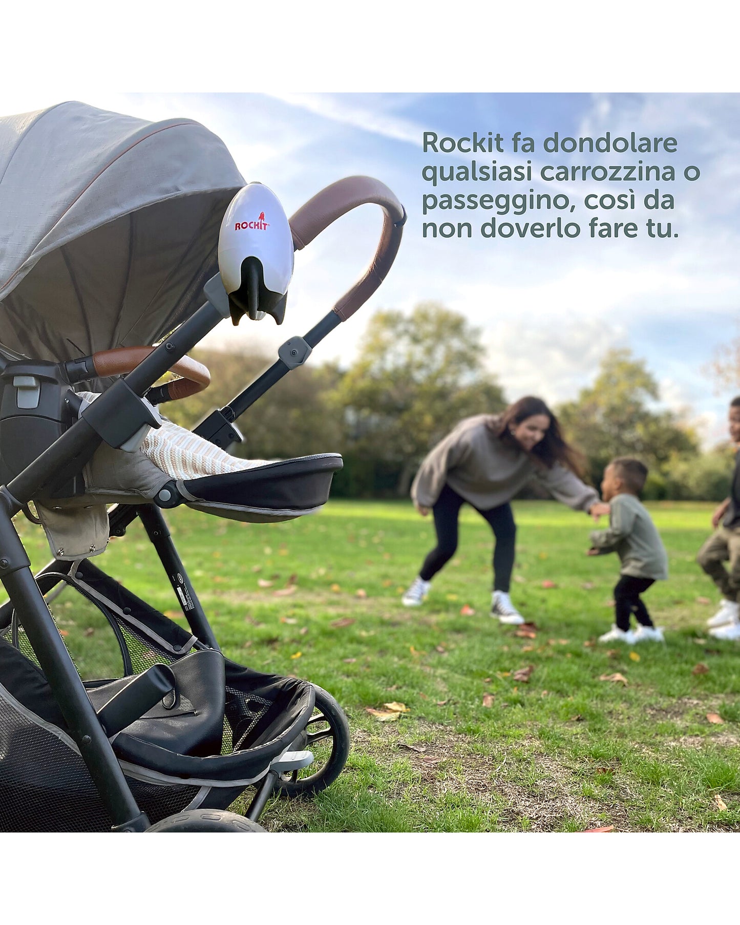 DONDOLA PASSEGGINO BAMBINI - automatico con diverse velocità