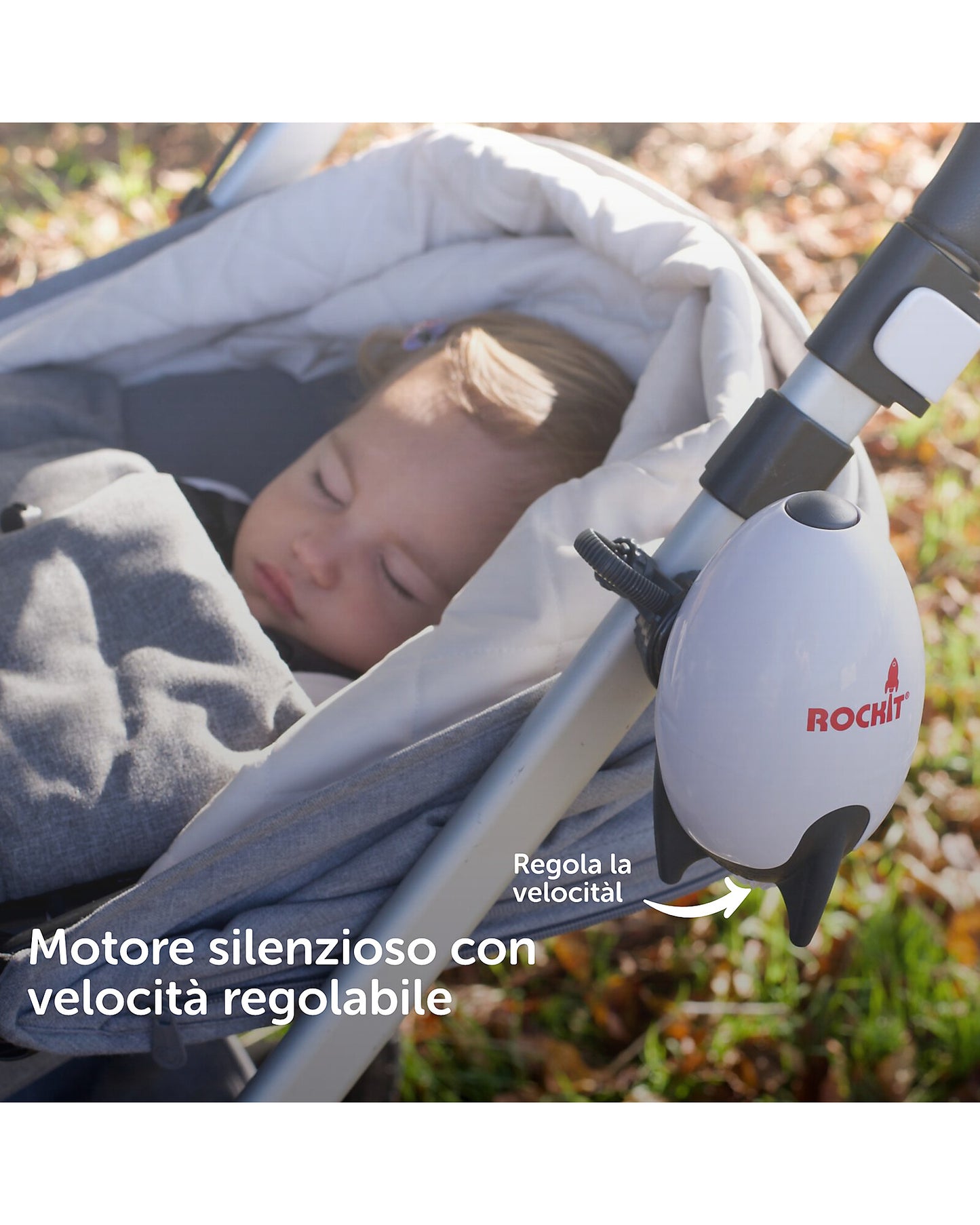 DONDOLA PASSEGGINO BAMBINI - automatico con diverse velocità