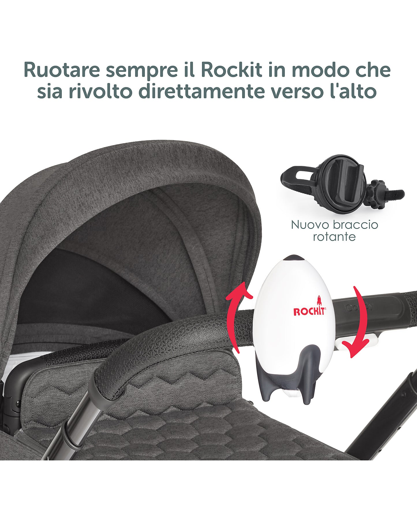 DONDOLA PASSEGGINO BAMBINI - automatico con diverse velocità