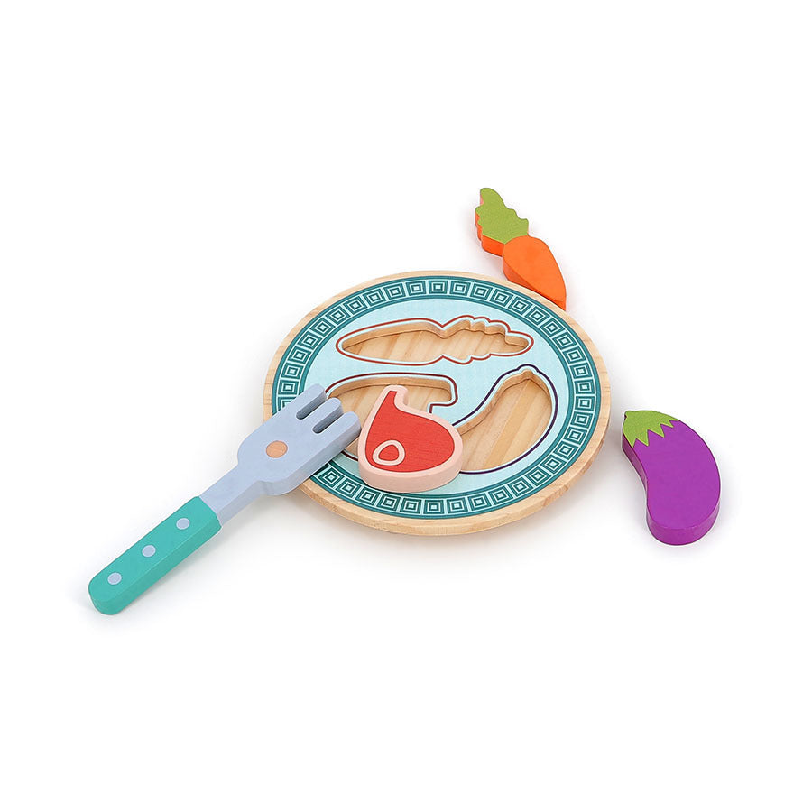 TAVOLA ATTIVITA' PER BAMBINI - Piatto - in legno, ecosostenibile