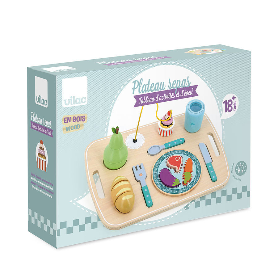 TAVOLA ATTIVITA' PER BAMBINI - Piatto - in legno, ecosostenibile