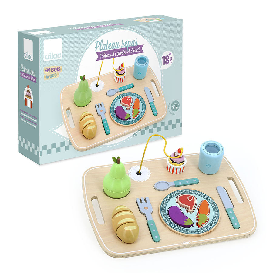 TAVOLA ATTIVITA' PER BAMBINI - Piatto - in legno, ecosostenibile