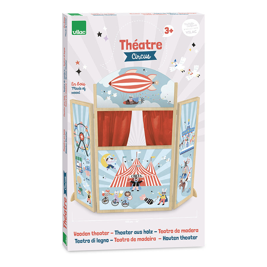 TEATRINO CIRCO BIMBI - Vilac, in legno, ecosostenibile
