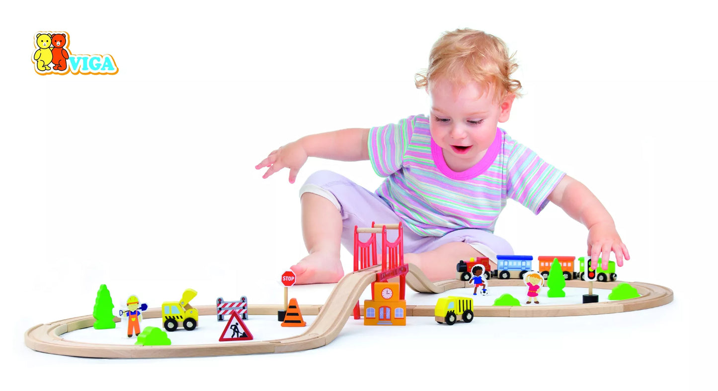 TRENINO BAMBINI - legno, ecosostenibile