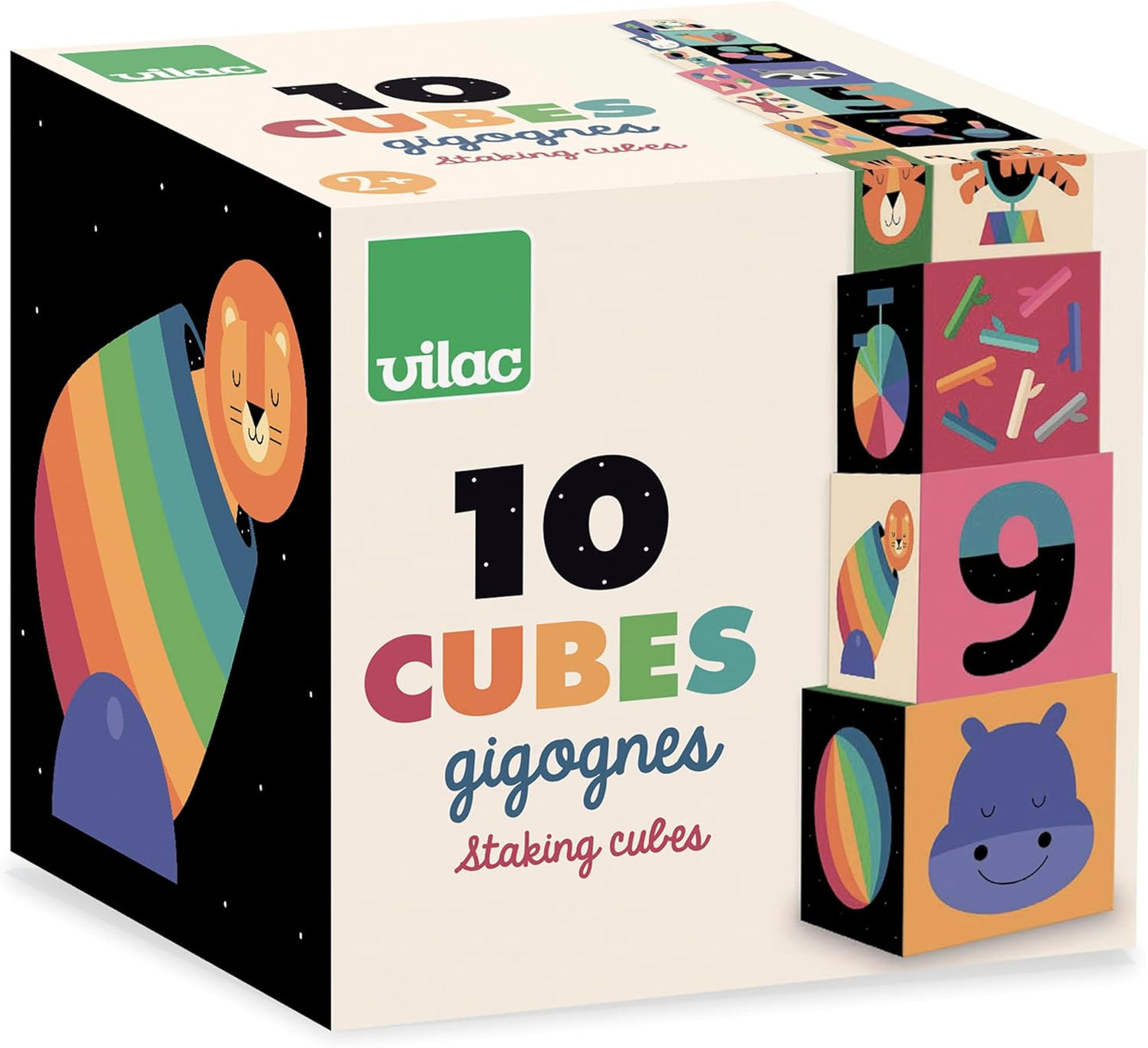 CUBI IMPILABILI PER BAMBINI - Arcobaleno