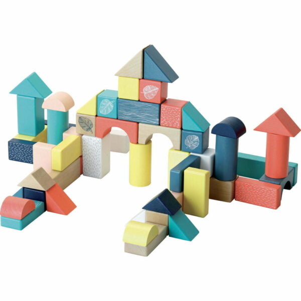 COSTRUZIONI IN LEGNO PER BAMBINI - 54pz, ecosostenibile