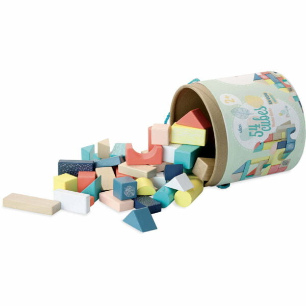 COSTRUZIONI IN LEGNO PER BAMBINI - 54pz, ecosostenibile